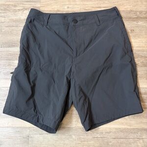 The North Face Men's Charcoal Flat Front Shorts